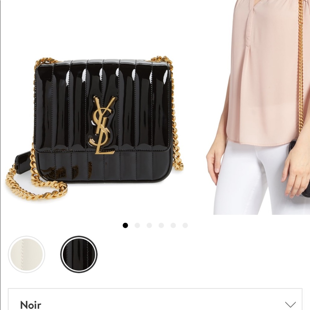 Saint Laurent Patent Leather Bag